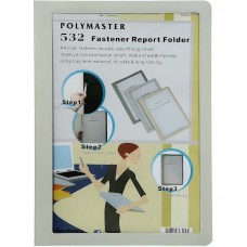 Poly master 532 Fastener Report Folder / A4